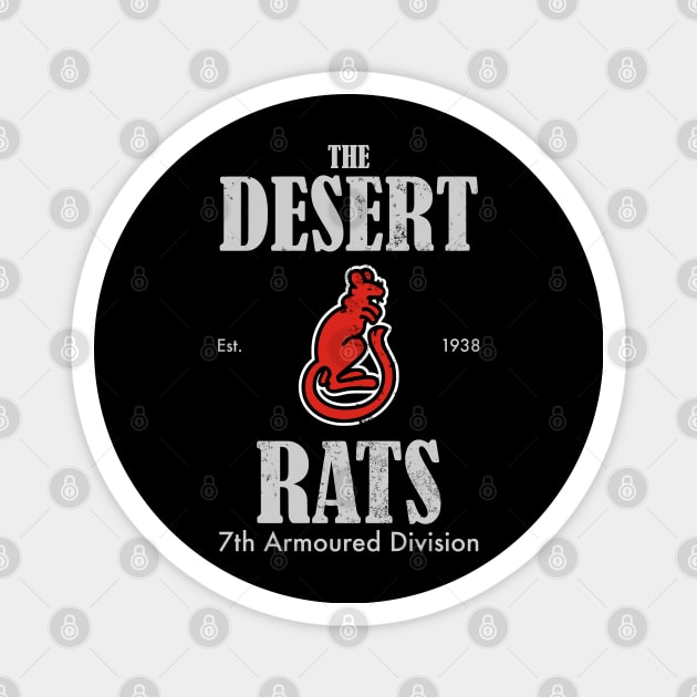 Desert Rats (distressed) Magnet by TCP